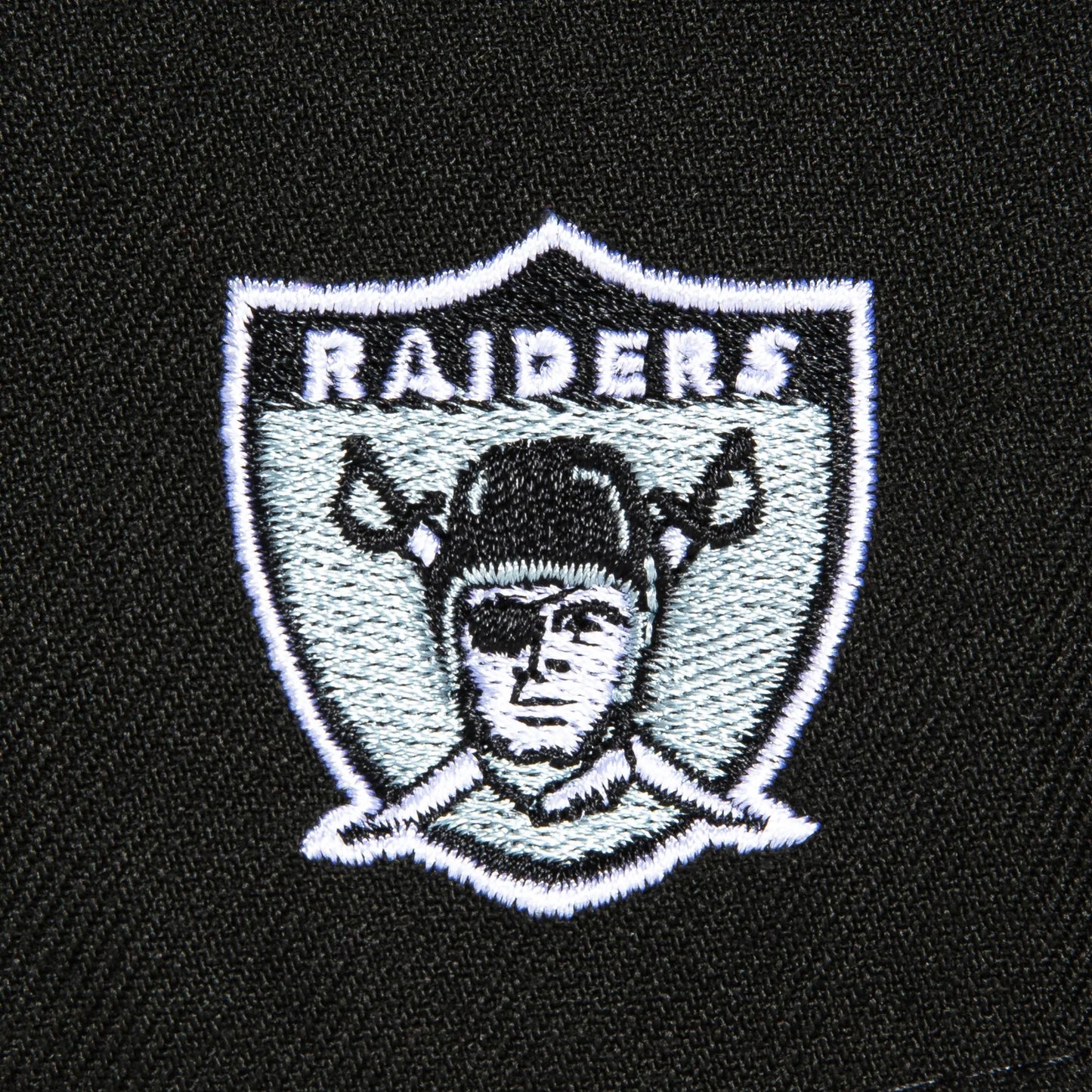 LAS VEGAS RAIDERS LOGO PATCH WORD HAT